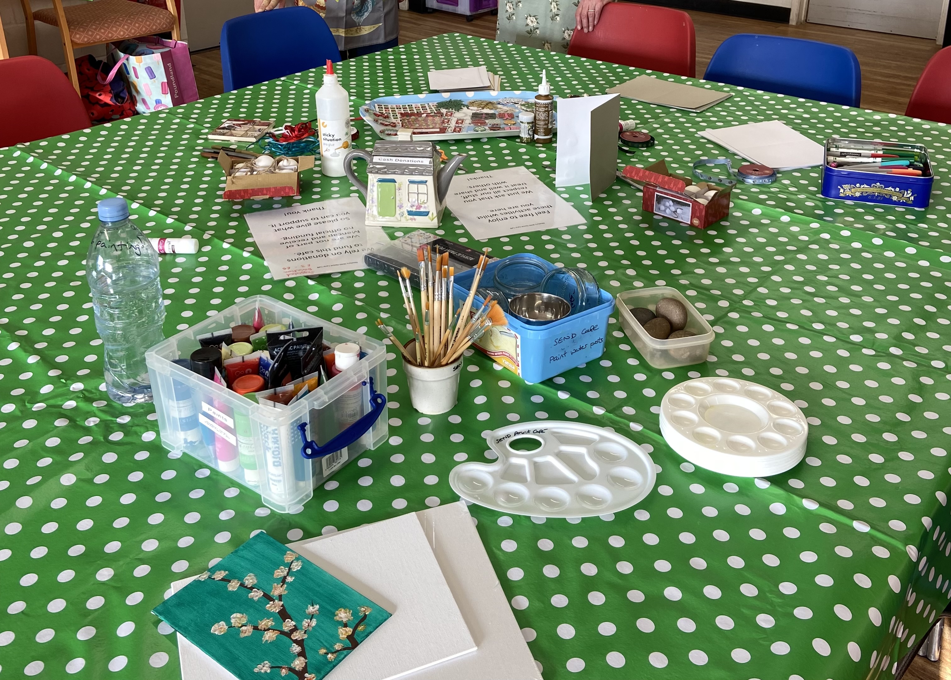More activities at SEND Cafe